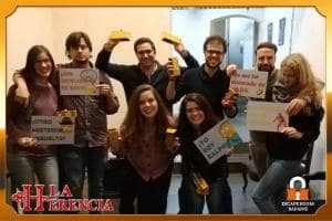 equipo- swing-escape-room-Badajoz-LaHerencia